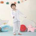 Polka dots muslin nightwear