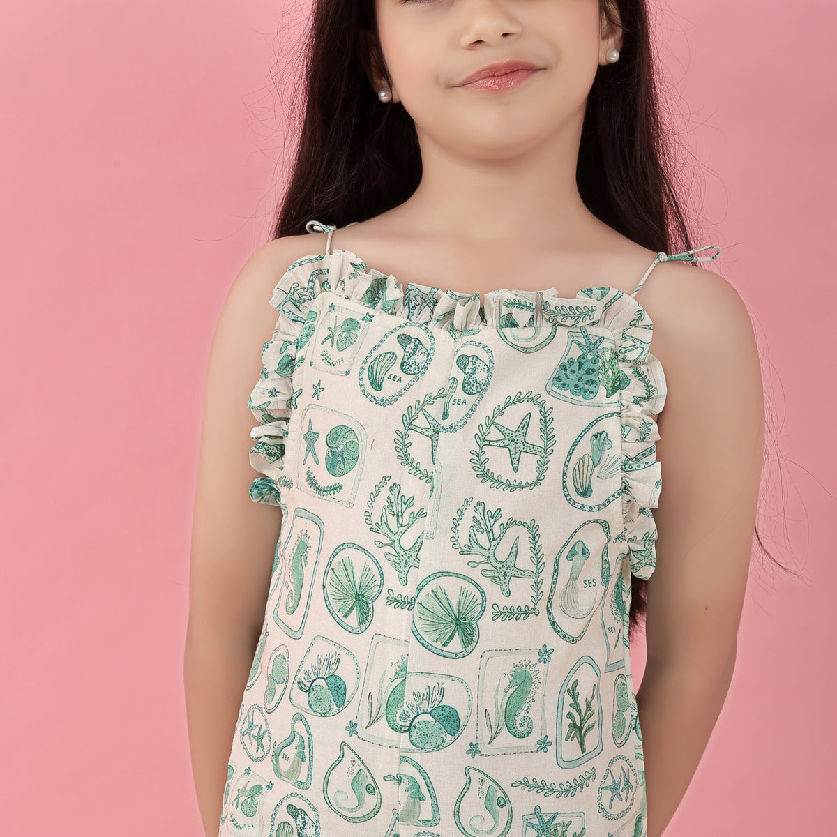 Green marine jumpsuit