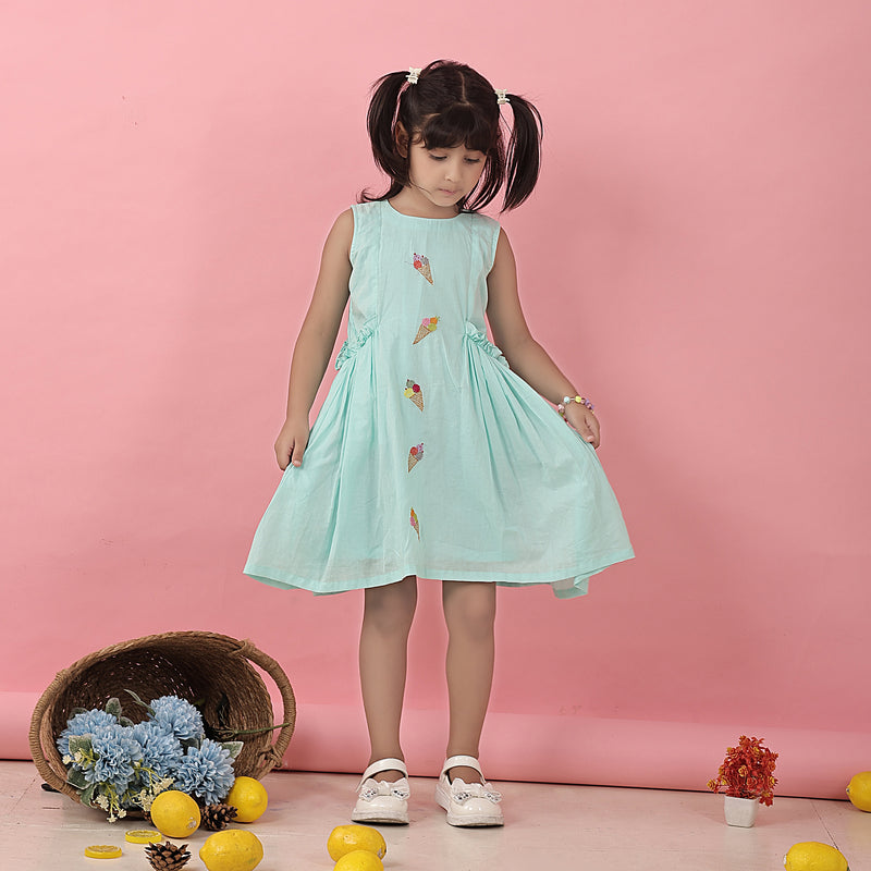 Minty scoop sundress