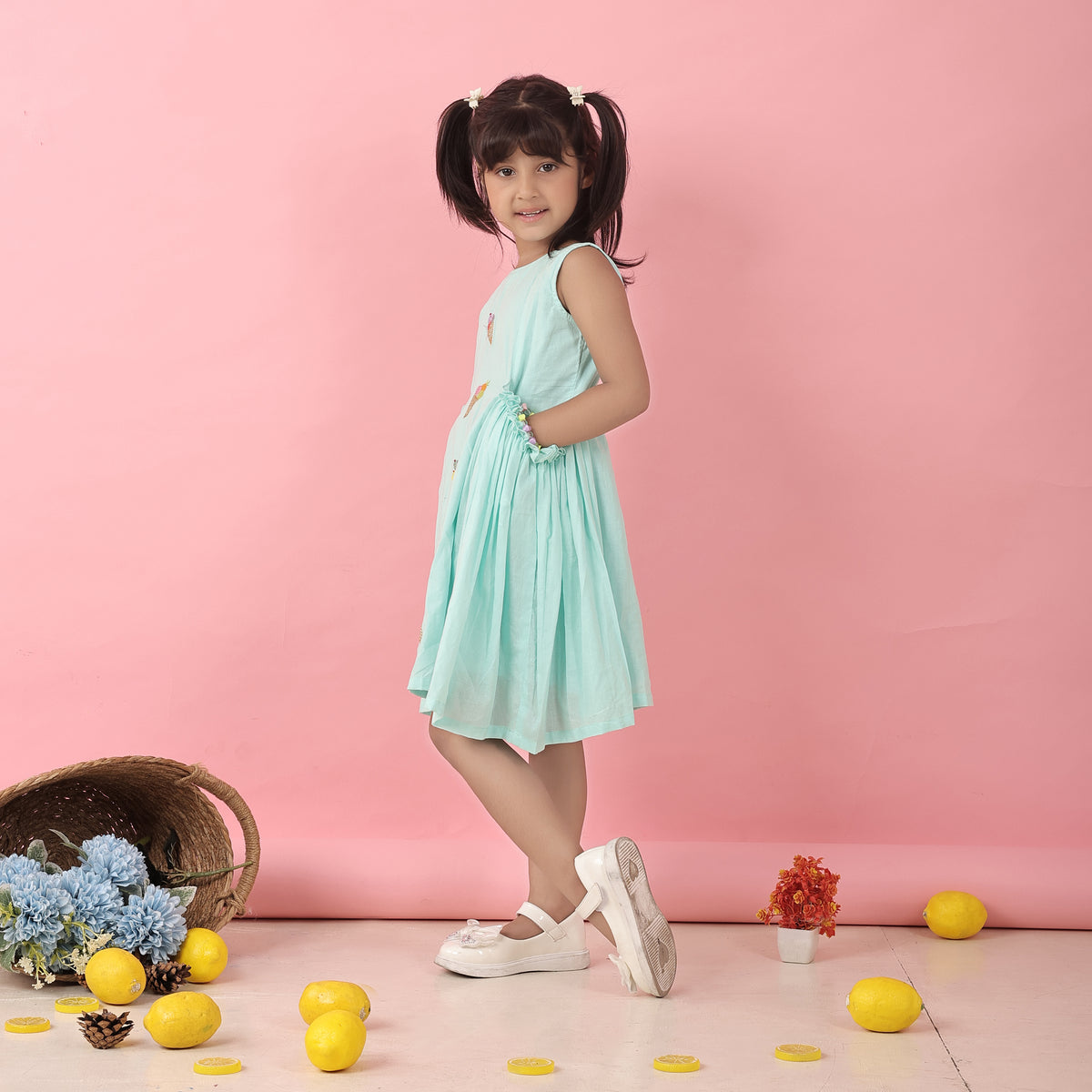 Minty scoop sundress