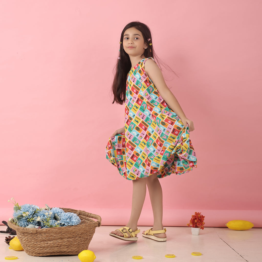 Bubble hem frock