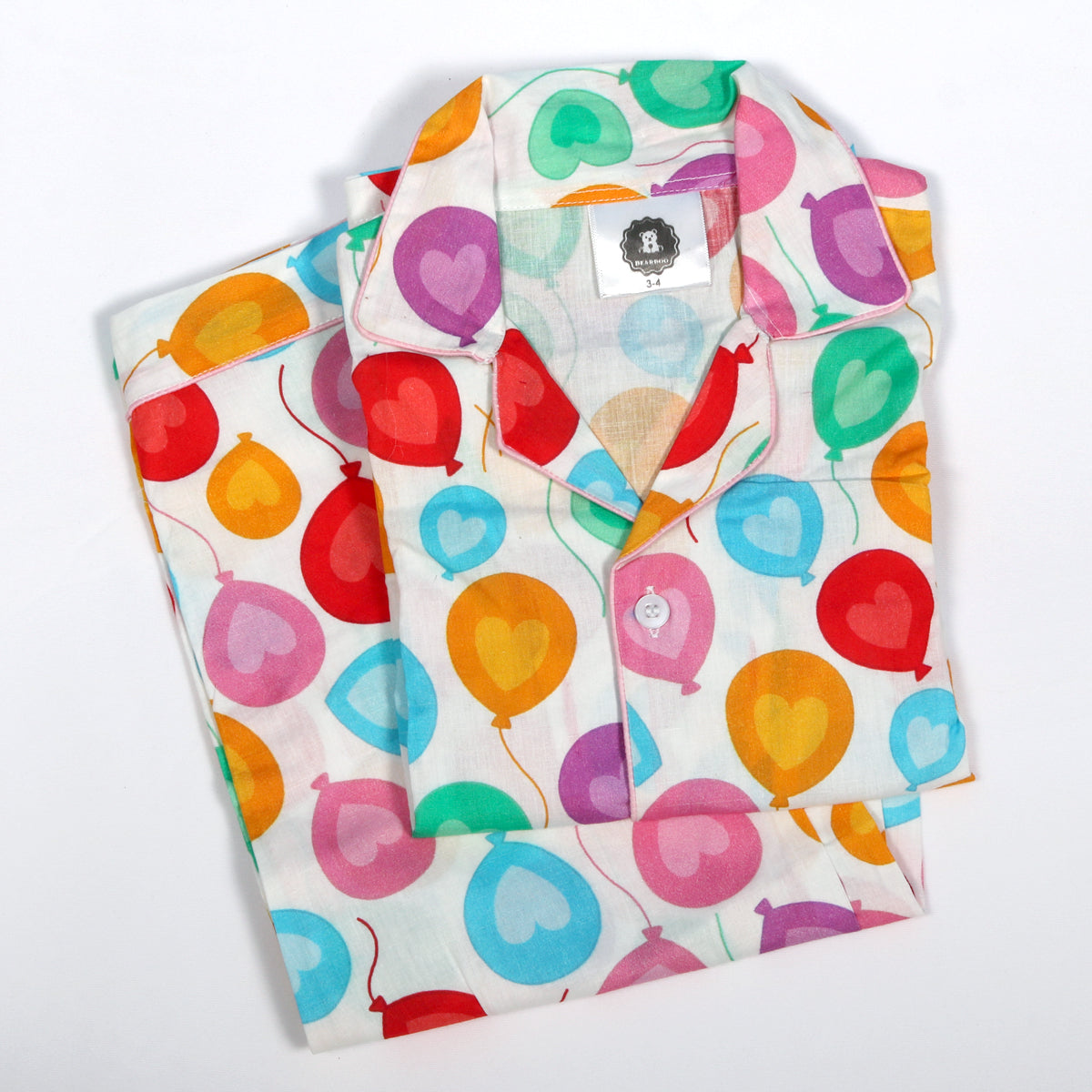 Heart Balloon Nightwear -Unisex