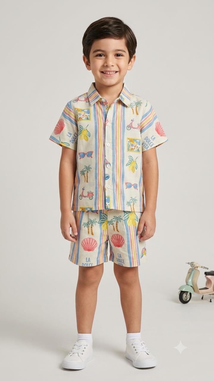 Beach picnic coord set