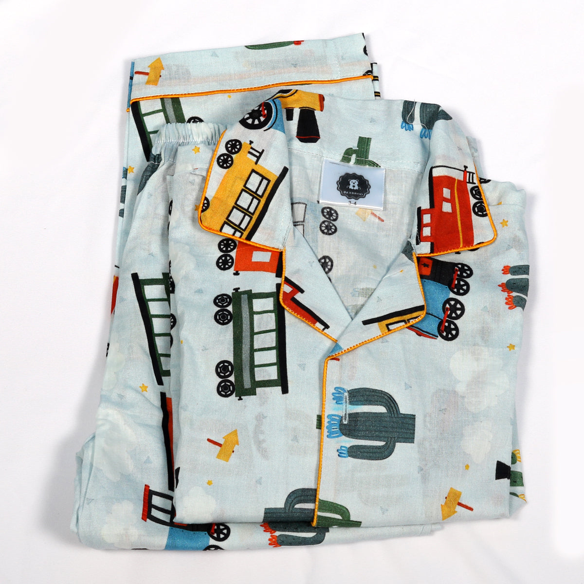 Lovely Train Night Suit -Unisex