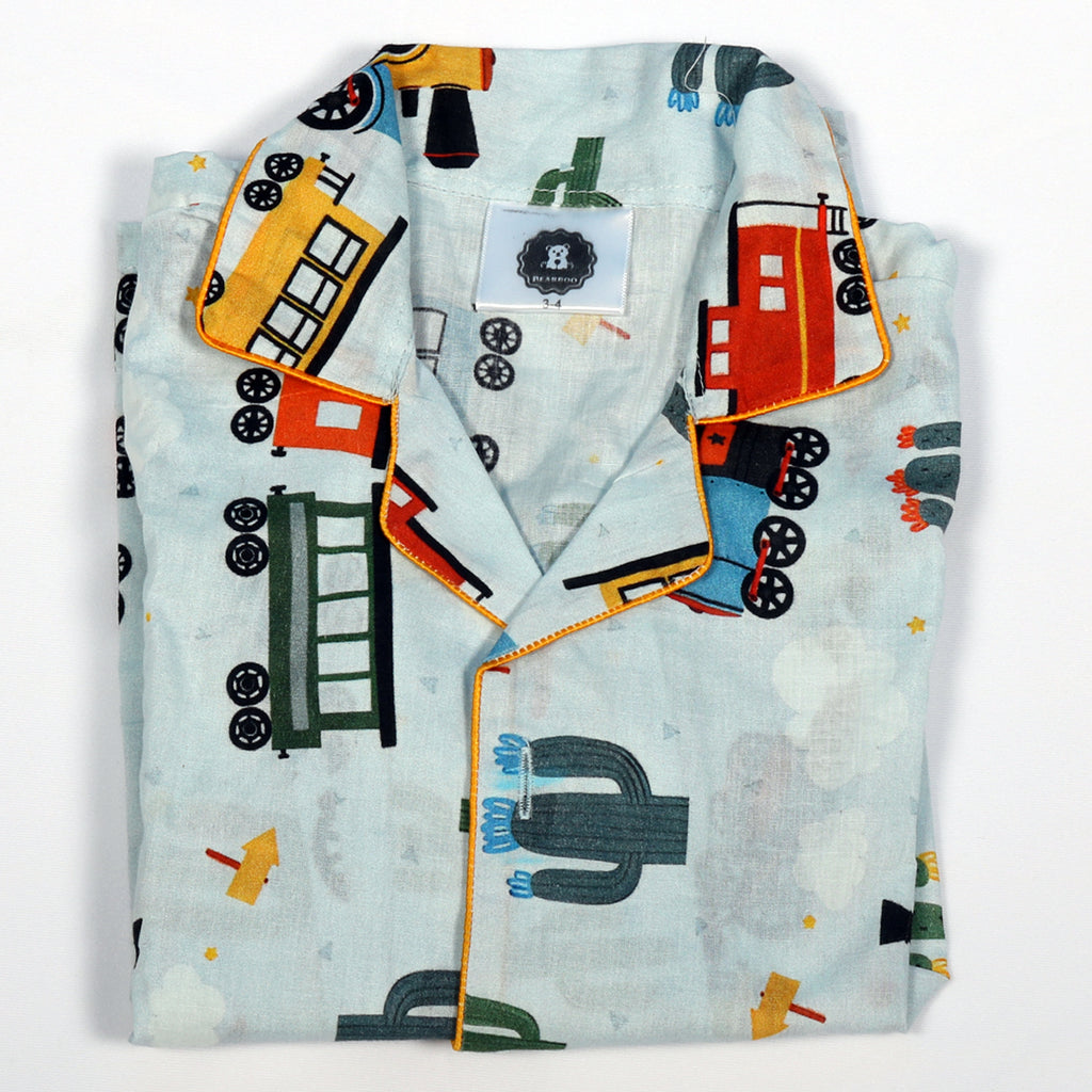 Lovely Train Night Suit -Unisex