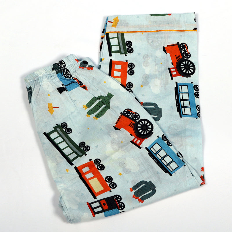Lovely Train Night Suit -Unisex