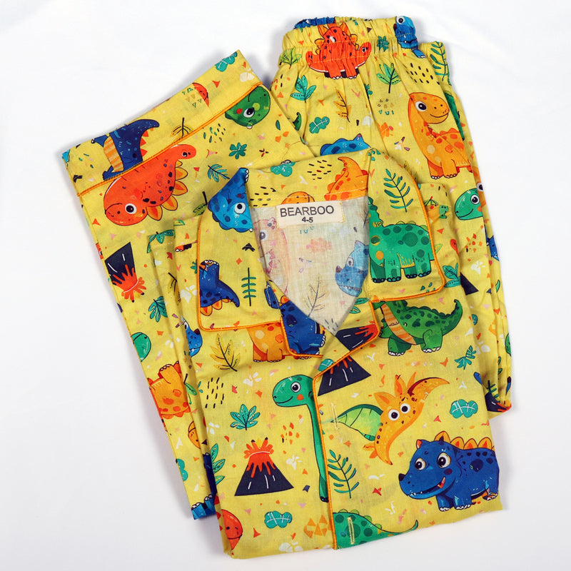 Yellow Color Dino Suit -Unisex