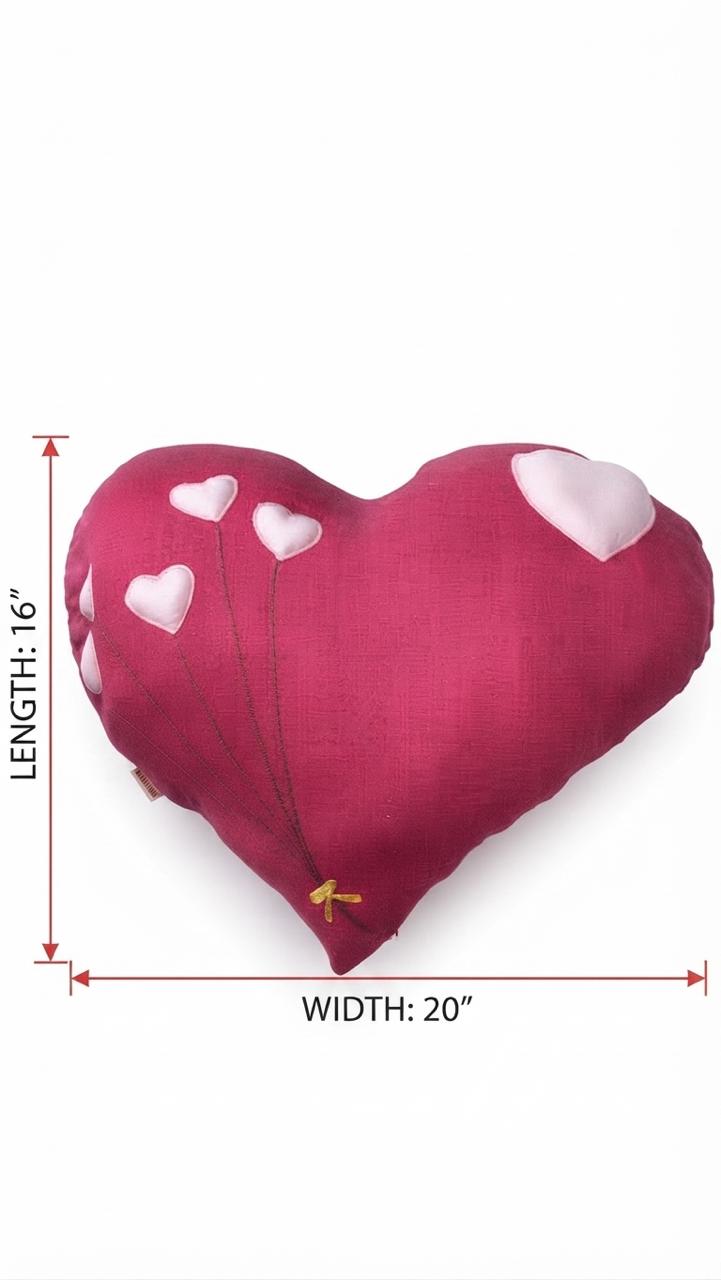 Hearts pillow
