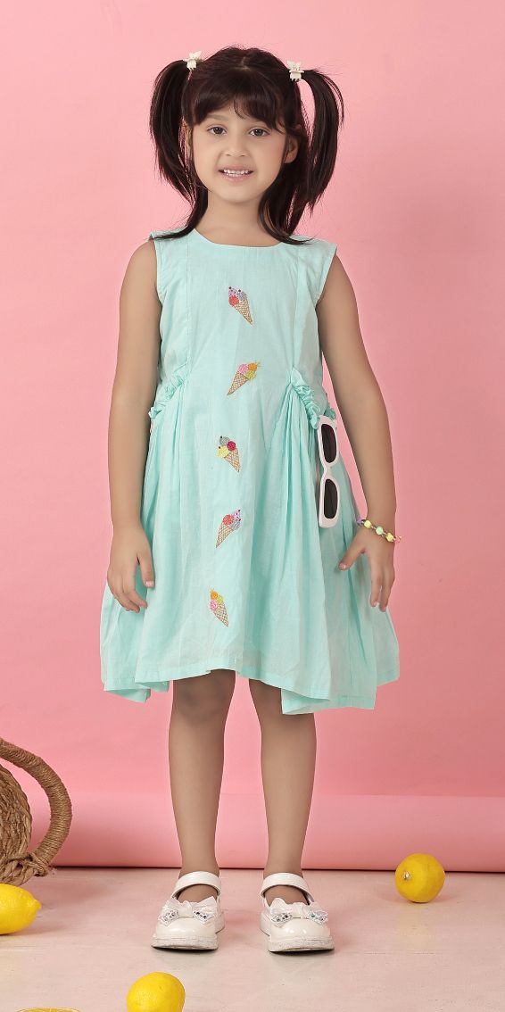Minty scoop sundress